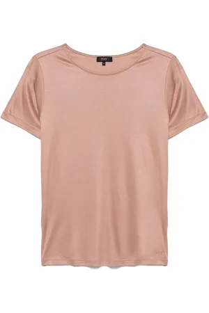 FAY Top, Dame, Lyserød, L, Klassisk Polo Shirt i Forskellige Farver