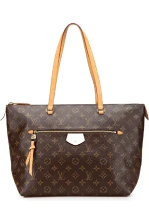 LOUIS VUITTON Pre-owned, Dame, Brun, ONE SIZE, Tyl, Pre-owned Canvas totes
