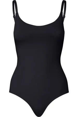 Ichi Top, Dame, Sort, M, Uld, Sort Body Undertøj Bodystocking