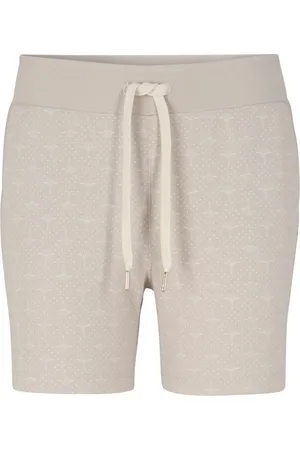 JOOP! Shorts, Dame, , M, Bomuld, Elastiske shorts med logo print