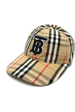 Burberry Pre-owned, Dame, , ONE SIZE, Bomuld, Pre-owned Bomuld hatte
