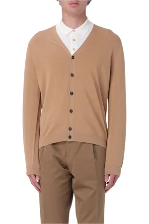 ZANONE Strik, Herre, Brun, 3XL, Uld, Stilfulde Cardigan Sweaters til Kvinder