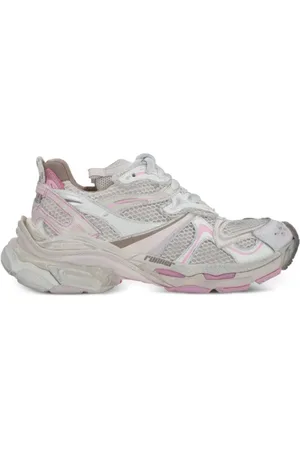 Balenciaga Sko, Dame, Flerfarvet, 38 EU, Lyserød Mesh Runner 2.0 Sneakers