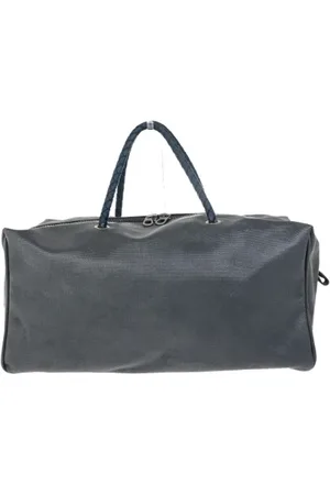 Bottega Veneta Pre-owned, unisex, Sort, ONE SIZE, Tyl, Pre-owned Laeder hndtasker