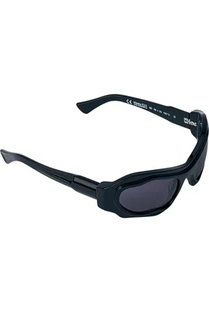 KUBORAUM Tilbehør, unisex, Sort, ONE SIZE, Cat-Eye Solbriller med Tonede Linser