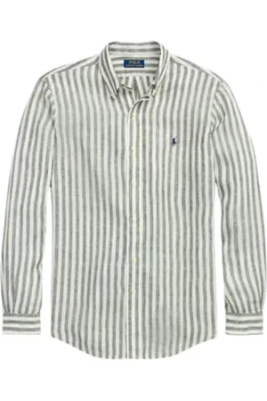 Ralph Lauren Skjorte, Herre, Grøn, XL, Sportskjorte
