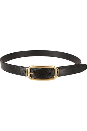 Tom Ford Tilbehør, Herre, Sort, 110 CM, Uld, Stilfuldt spænde bælte tilbehør