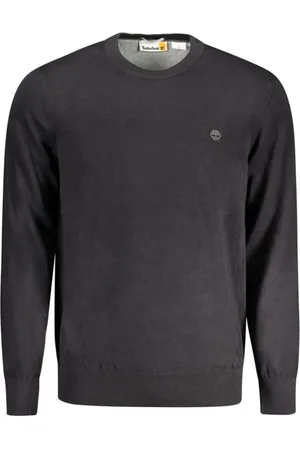 Timberland Strik, Herre, Sort, 2XL, Bomuld, Sort Bomuldssweater