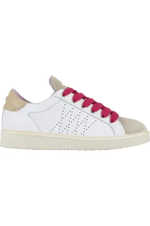 Panchic Sko, Dame, Hvid, 41 EU, Læder, Hvide Sneakers Hæver Din Stil