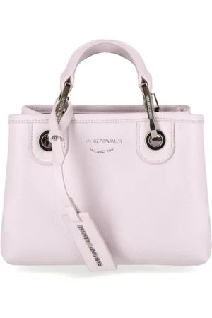 Emporio Armani Taske, Dame, Lyserød, ONE SIZE, Uld, Rosa Terra Mini Indkøbstaske