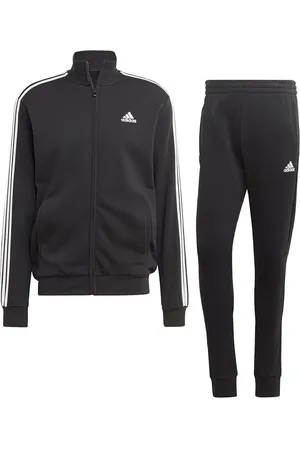adidas Sport, Herre, Sort, XL, Herre Sort Hvid Tracksuit