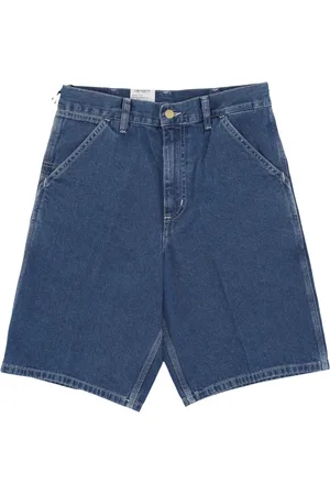 Carhartt Shorts, Herre, Blå, W29, Denim, Blå Stone Washed Denim Shorts