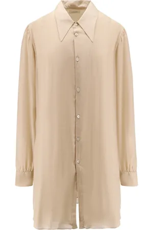 LEMAIRE Bluser & Skjorter, Dame, , S, Bomuld, Silke Button-Up Skjorte