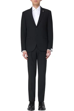 Manuel Ritz Jakkesæt, Herre, Sort, XL, Elegant Blå Formelt Jakkesæt