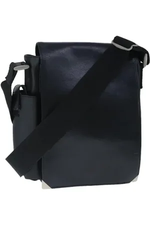 Givenchy Pre-owned, Dame, Sort, ONE SIZE, Uld, Pre-owned Laeder skuldertasker