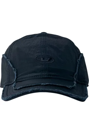 Diesel Tilbehør, Herre, Sort, S, Logo Baseball Cap i forvasket look