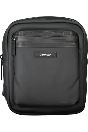 Calvin Klein Taske, Herre, Sort, ONE SIZE, Uld, Sort Polyester Skuldertaske
