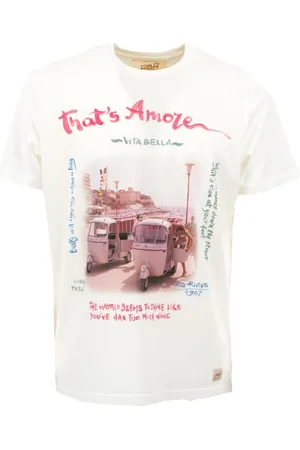 BOB der Bär Top, Herre, Hvid, M, Trykt Jersey Herre T-shirt
