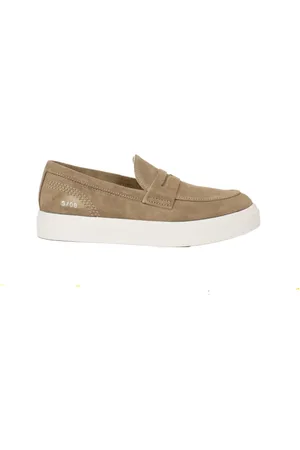 Panchic Sko, Herre, Grøn, 41 EU, Herre Slip-On Ruskind Sko