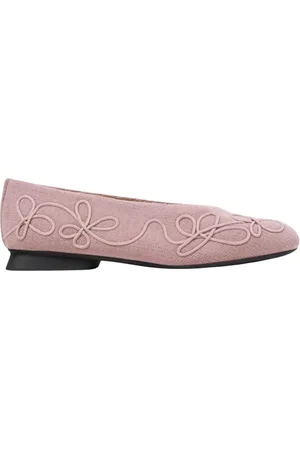 Camper Sko, Dame, Lyserød, 37 EU, Broderede Ballet Flats