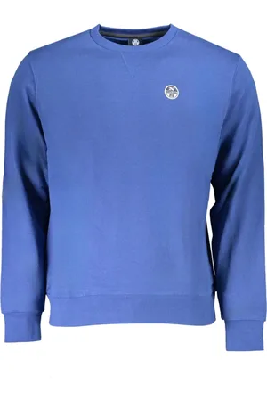 North Sails Sweathshirts & Hoodies, Herre, Blå, XL, Uld, Tøj
