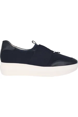 Högl Sko, Dame, Blå, 37 EU, Uld, Blå Damesneaker - Speedy Stil