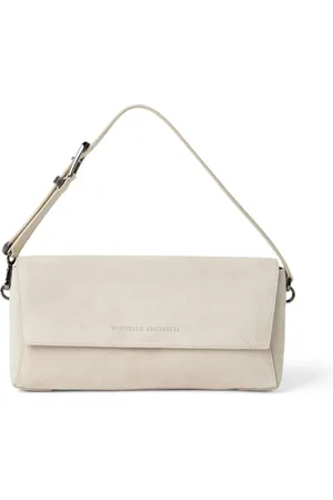 Brunello Cucinelli Taske, Dame, , ONE SIZE, Uld, Foldover Skuldertaske