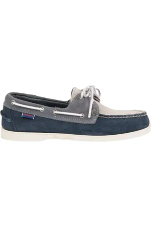 SEBAGO Sko, Herre, Flerfarvet, 43 EU, Klassisk Slip-On Mokkasin Sko