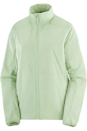 Salomon Sport, Dame, Grøn, L, Mountain Flex Jakke i Sea Foam