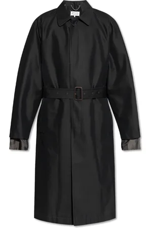Maison Margiela Frakke, Herre, Sort, S, Bomuld, Frakke med lommer