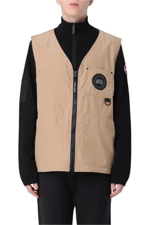 Canada Goose Jakke, Herre, , S, Uld, Stilfuld Sort Vest til Mænd