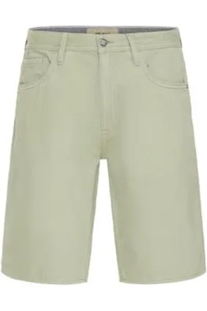 Blend Shorts, Herre, Grøn, XL, Denim, Denim Shorts Regular Fit Mænd