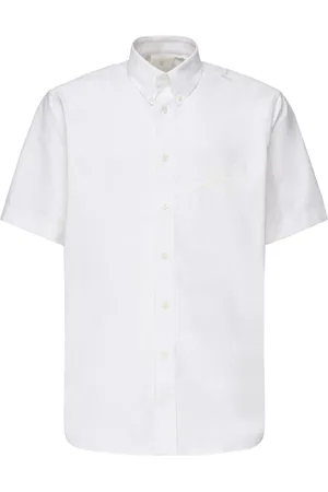 Givenchy Skjorte, Herre, Hvid, M, Hvid Button-Up Skjorte med Krave
