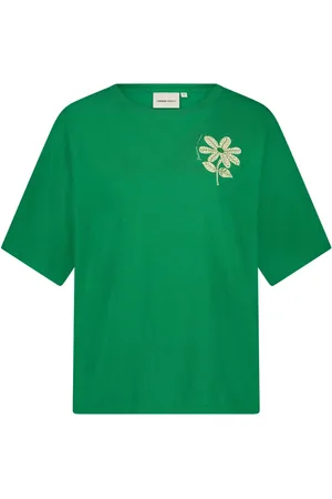 Fabienne Chapot Top, Dame, Grøn, XS, Fay T-shirt