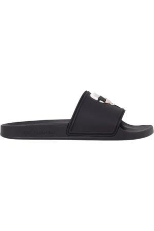 Karl Lagerfeld Sko, Herre, Sort, 42 EU, Uld, Slides