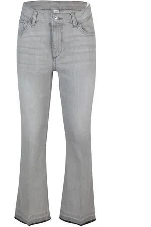 Liu Jo Jeans, Dame, Grå, W27, Denim, Grå Bootcut Jeans Stonewash Denim