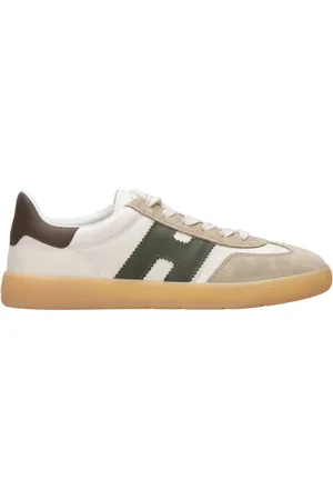 Hogan Sko, Herre, Flerfarvet, 43 EU, Læder, Sneakers med læder og ruskind detaljer