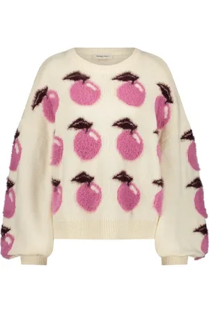 Fabienne Chapot Strik, Dame, Flerfarvet, 2XL, Apple Pullover