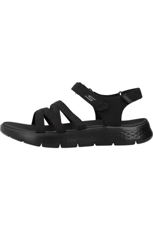 Skechers Sko, Dame, Sort, 38 EU, Flex Sandaler