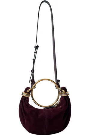 Chloé Taske, Dame, Rød, ONE SIZE, Suede, Suede Armbånd Hobo Taske