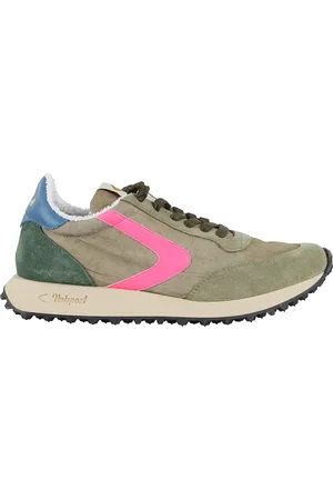 Valsport 1920 Sko, Herre, Flerfarvet, 42 EU, Nylon, Vintage Nylon Sneakers Gul Ruskind