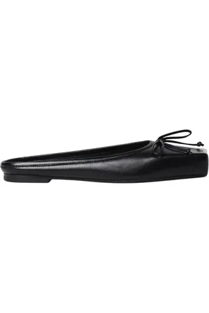 Jacquemus Sko, Dame, Sort, 36 EU, Læder, Sorte flade ballerina sko