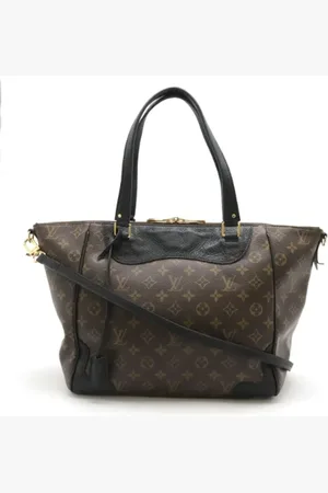 LOUIS VUITTON Pre-owned, Dame, Sort, ONE SIZE, Uld, Pre-owned Canvas totes