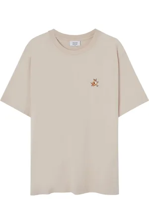 Maison Kitsuné Top, Herre, , L, Speedy Fox Patch Skjorte