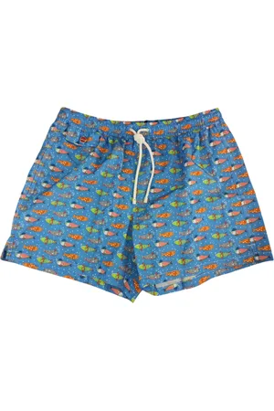 Kiton Badetøj, Herre, Flerfarvet, XL, Klassiske Boxershorts til Mænd