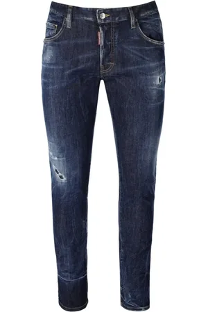 Dsquared2 Jeans, Herre, Blå, L, Bomuld, Skater Jeans - Slim Fit