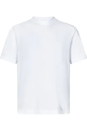 Malo Top, Herre, Hvid, M, Bomuld, Hvide bomulds T-shirts og Polos