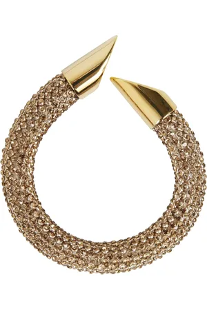 Paco rabanne Tilbehør, Dame, Gul, ONE SIZE, Uld, Stilfuldt armbånd til modebevidst look