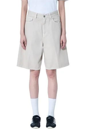 Carhartt Shorts, Dame, , M, Denim, Bredbenet Denim Shorts