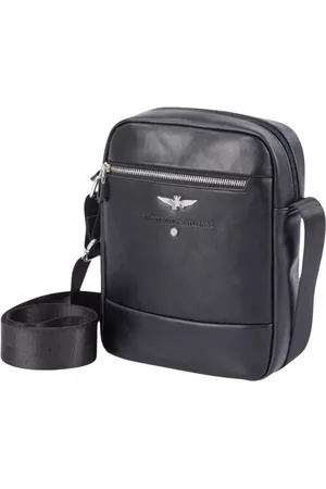 Aeronautica Militare Taske, Herre, Sort, ONE SIZE, Uld, Herre Skuldertaske